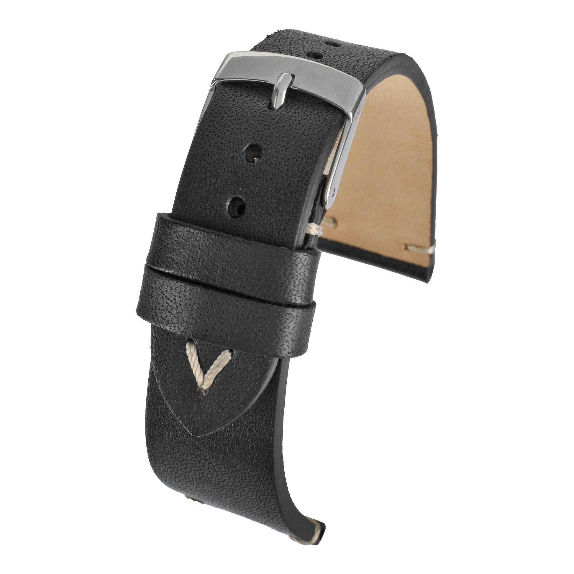 Handmade Two Stitch Leather Strap