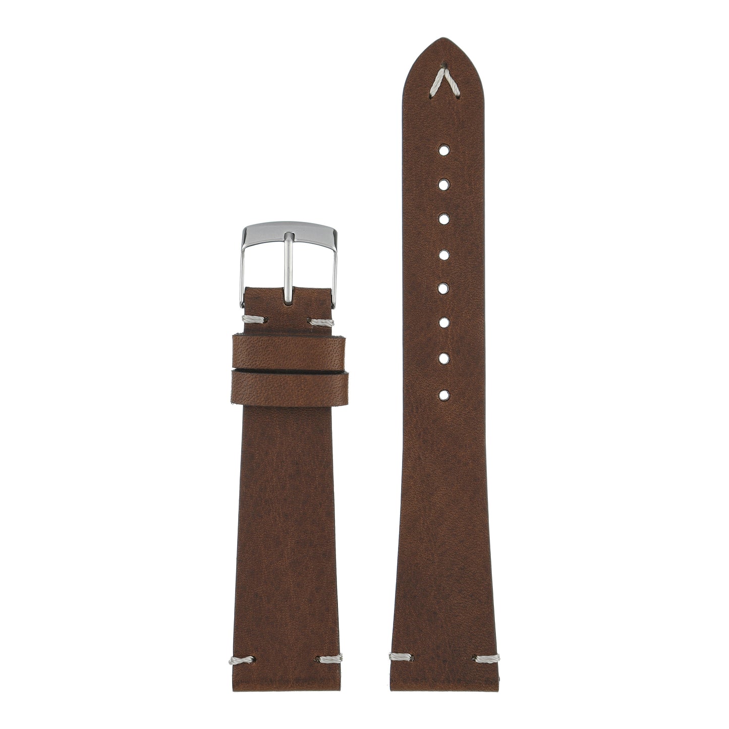 Handmade Two Stitch Leather Strap