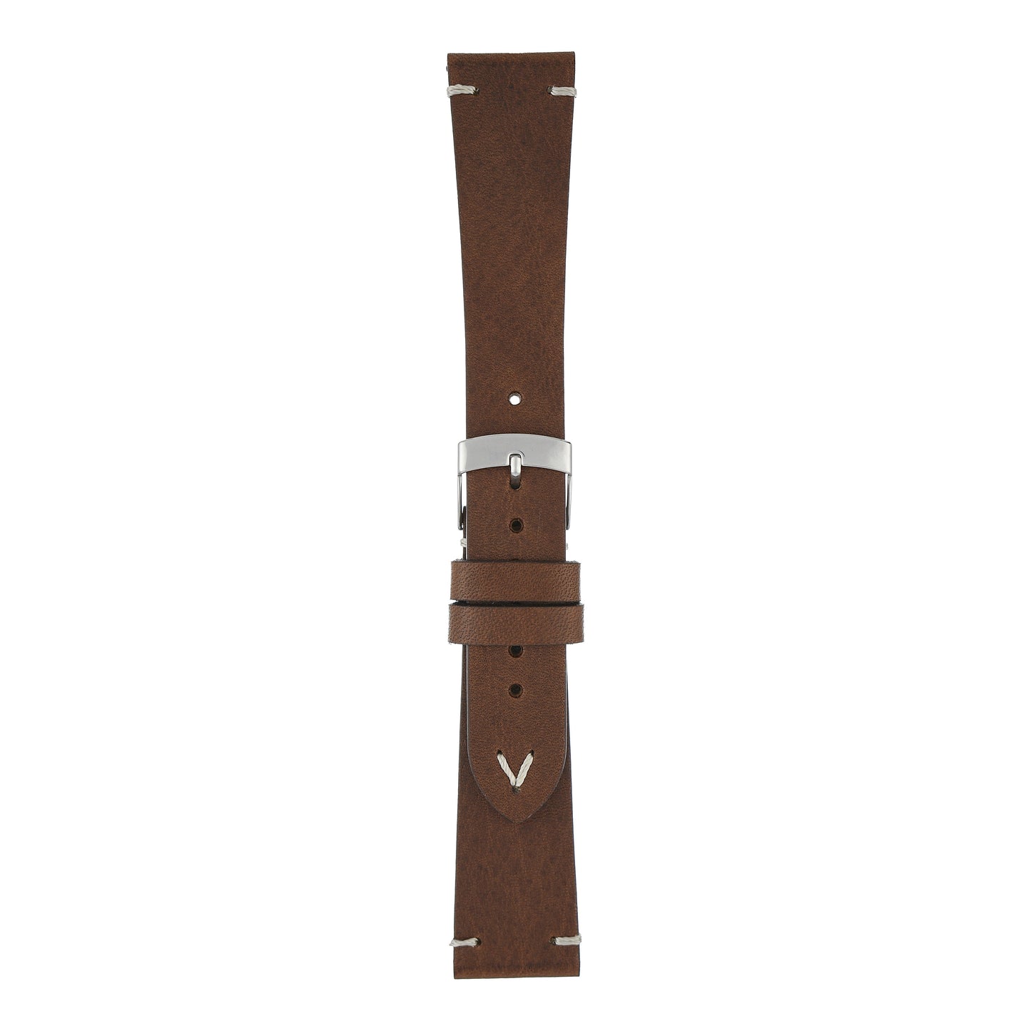 Handmade Two Stitch Leather Strap