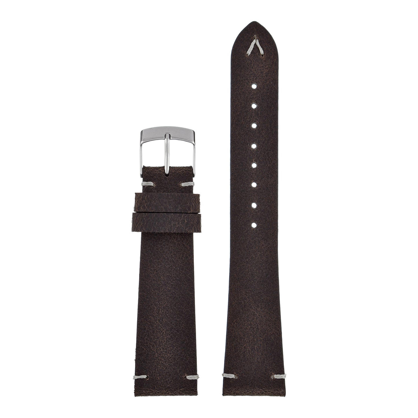 Handmade Two Stitch Leather Strap