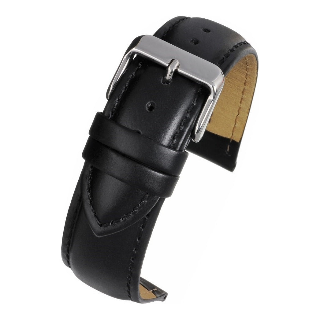 Heavy Padded Leather Watch Strap