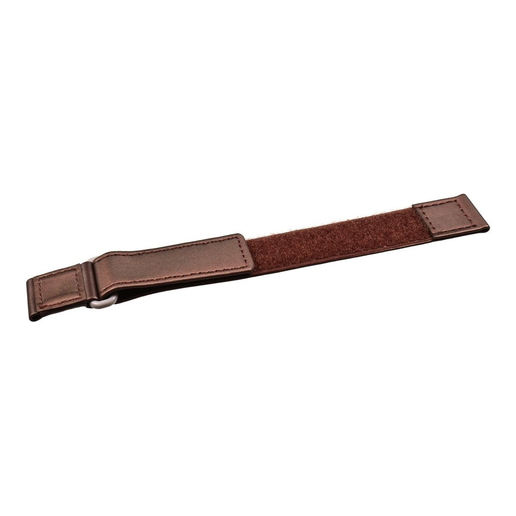 Hook and Loop Leather Watch Strap