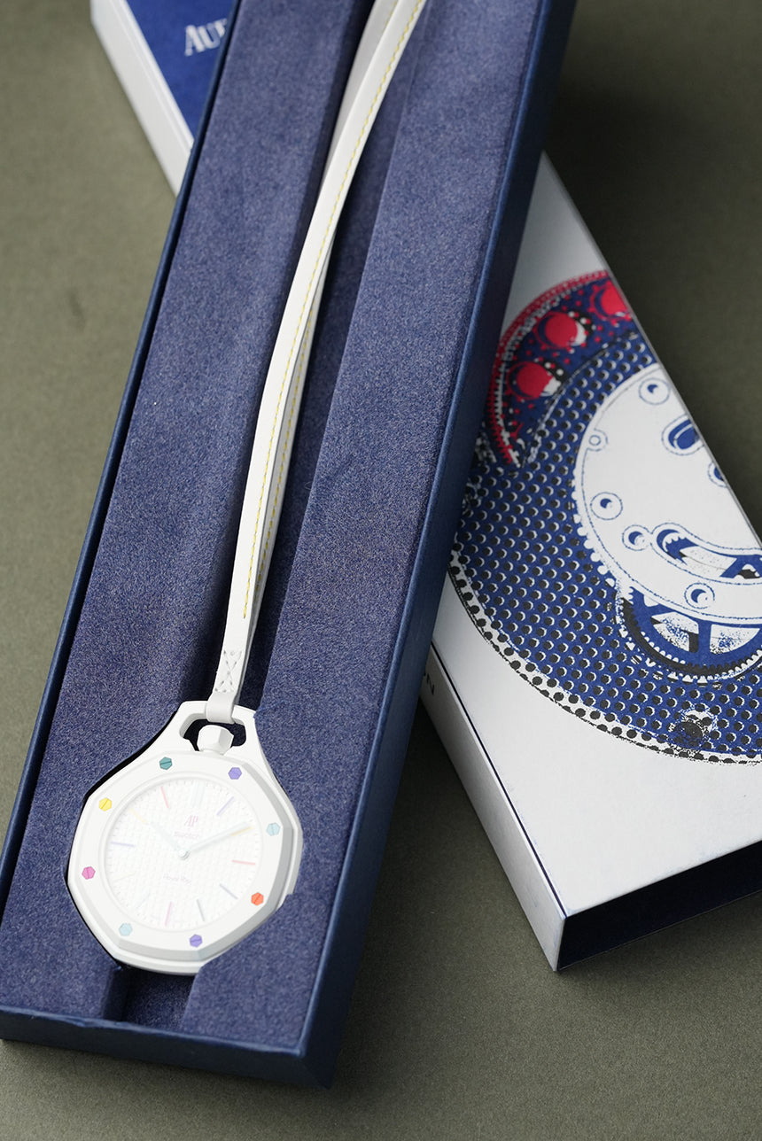 The White AP × Swatch Royal Pop | Huit Blanc – MGB WATCHES