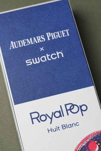 AP x Swatch Royal Pop Watch - HUIT BLANC