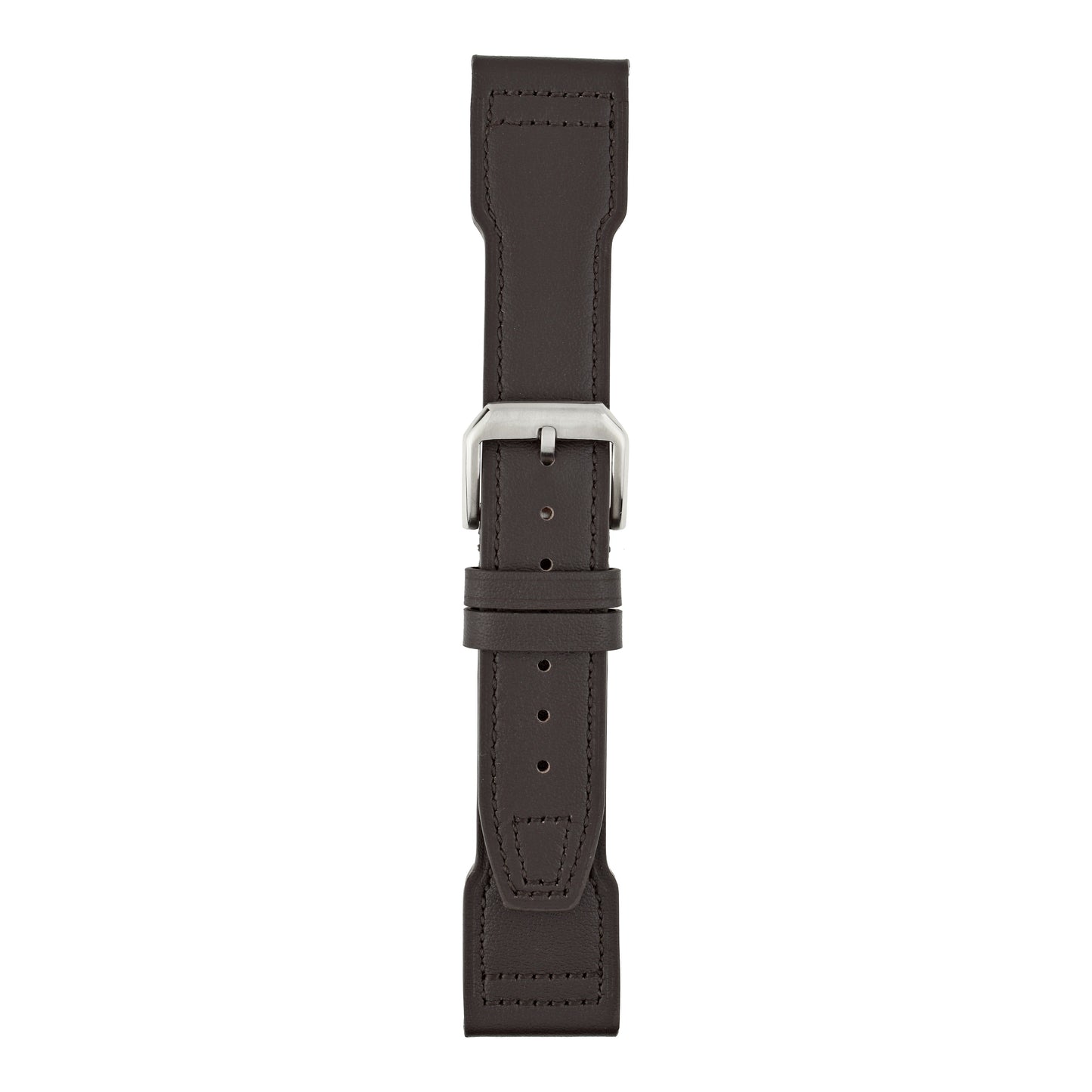 Leather Stitched Watch Strap