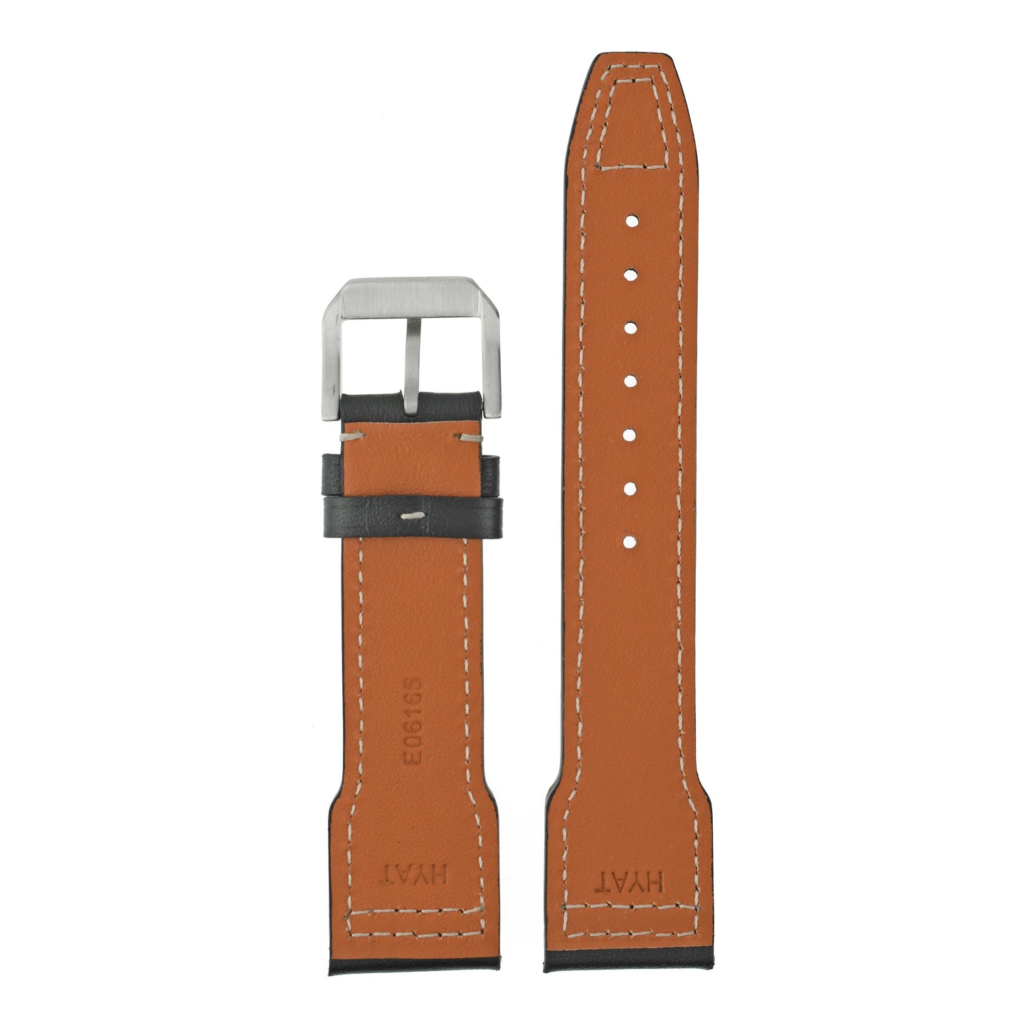 Leather Stitched Watch Strap