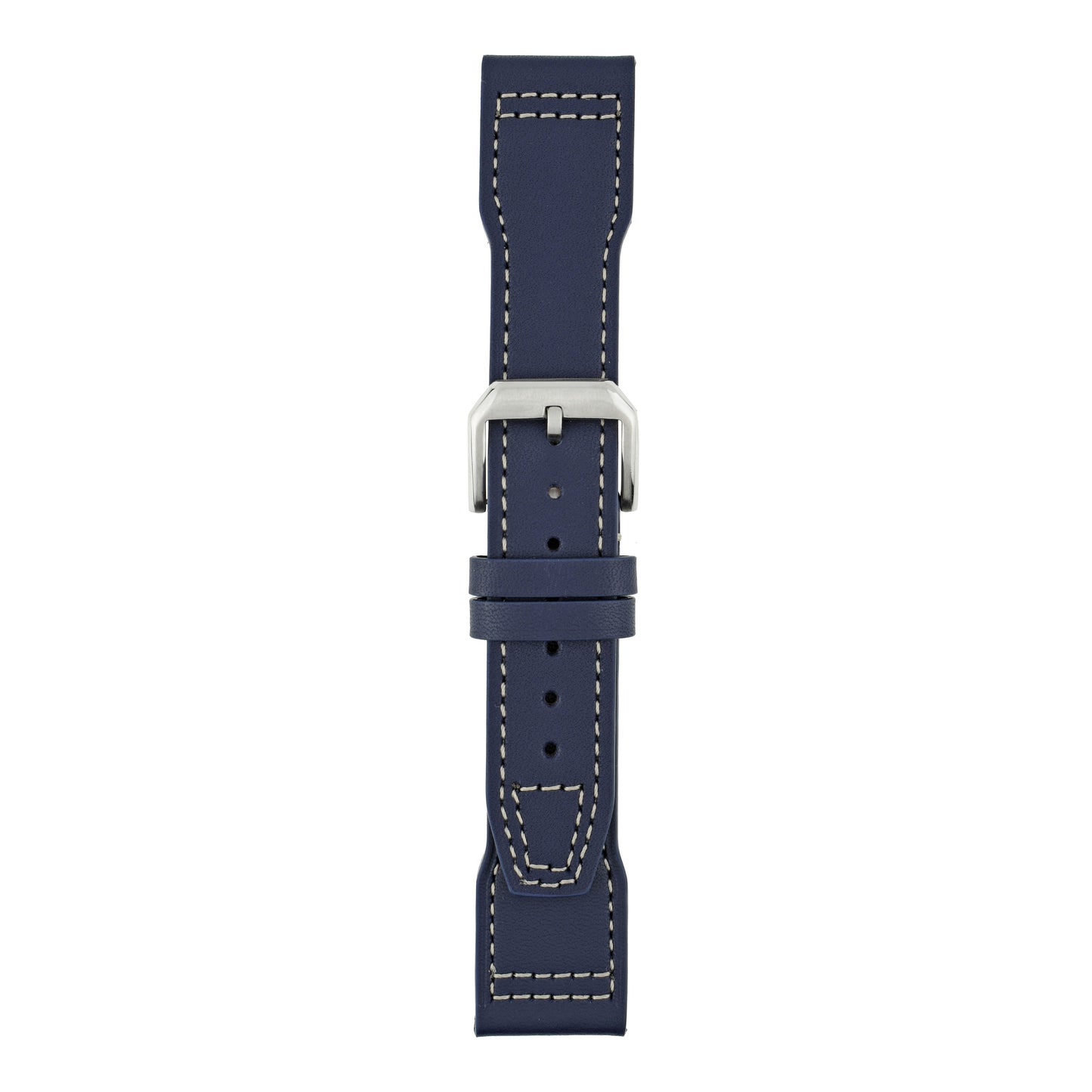 Leather Stitched Watch Strap