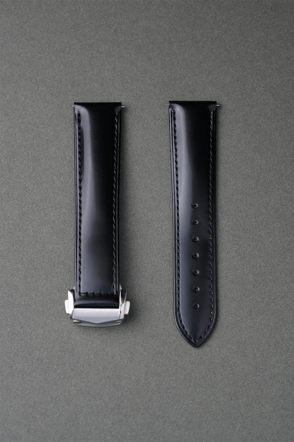 Leather Deployant Watch Strap – 19mm-22mm