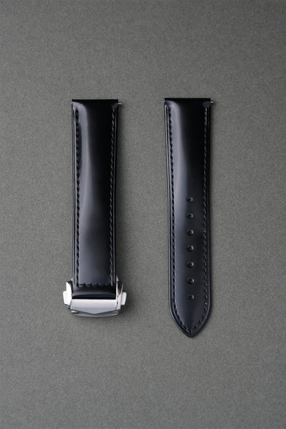 Leather Deployant Watch Strap – 19mm-22mm