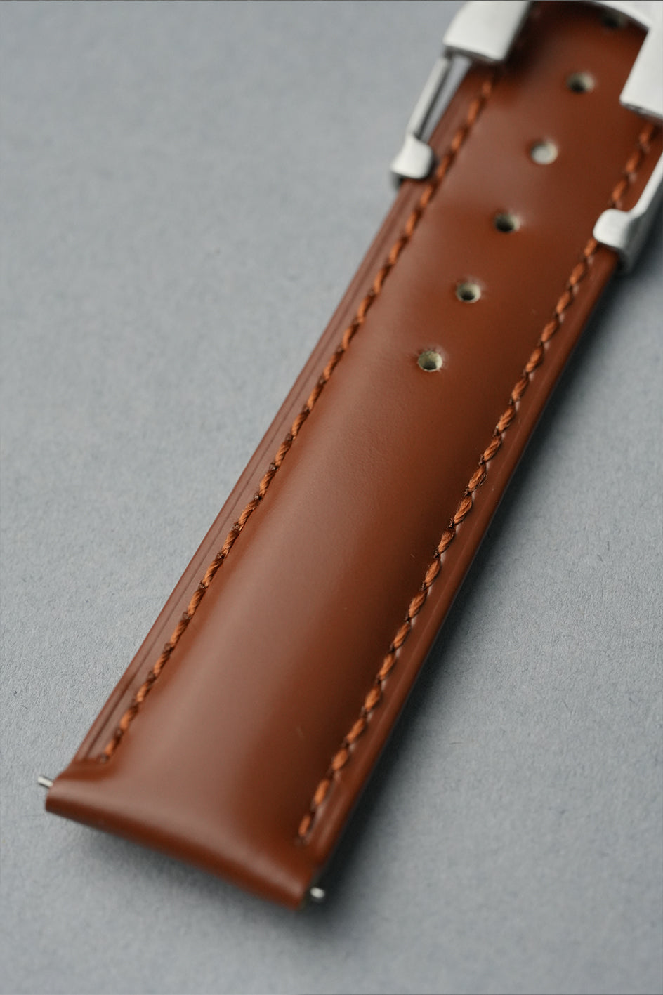 Leather Deployant Watch Strap – 19mm-22mm