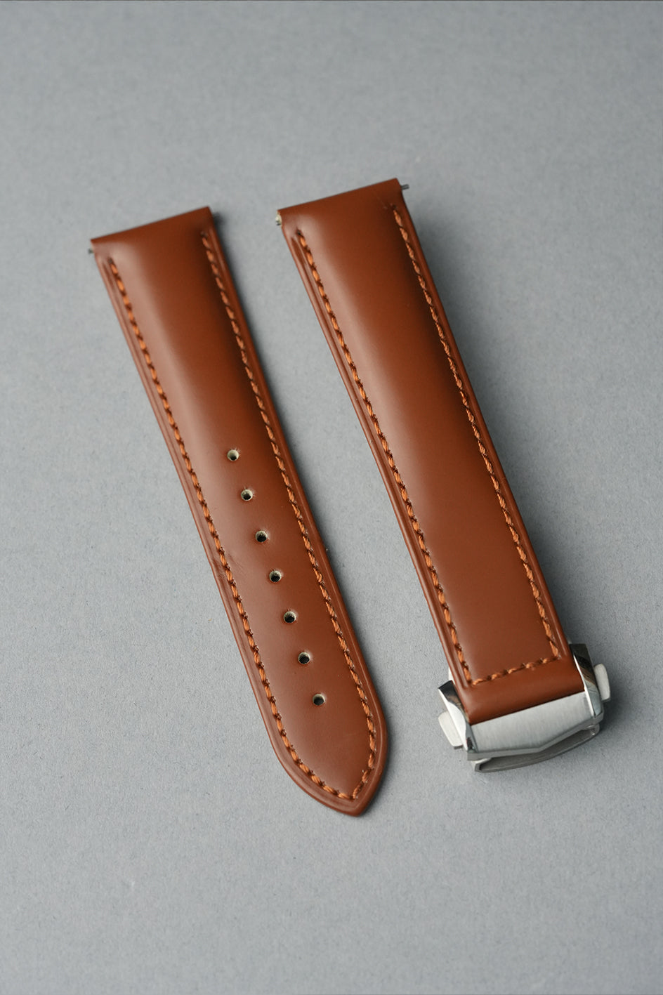 Leather Deployant Watch Strap – 19mm-22mm