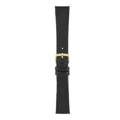 Lizard Grain Leather Watch Strap