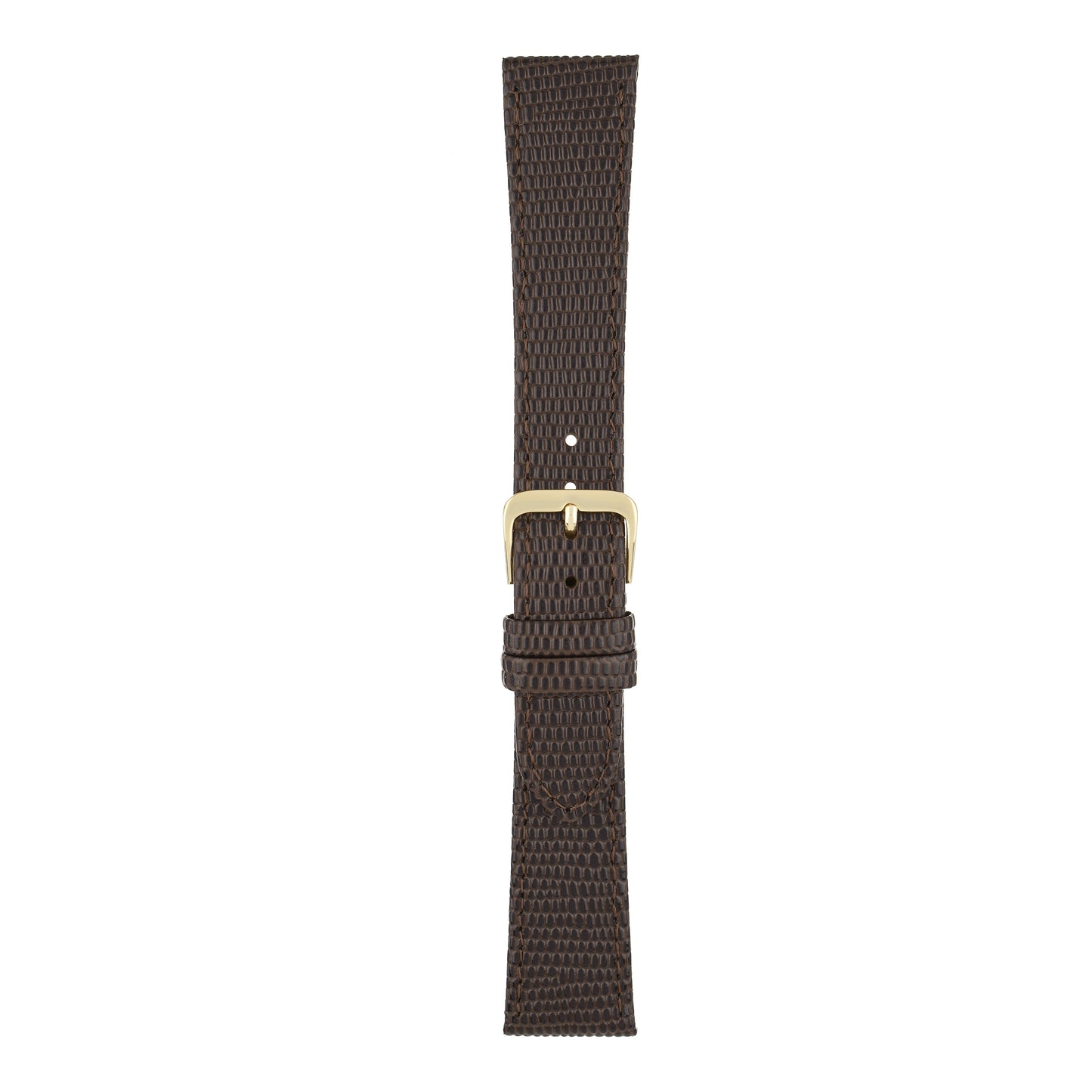 Lizard Grain Leather Watch Strap