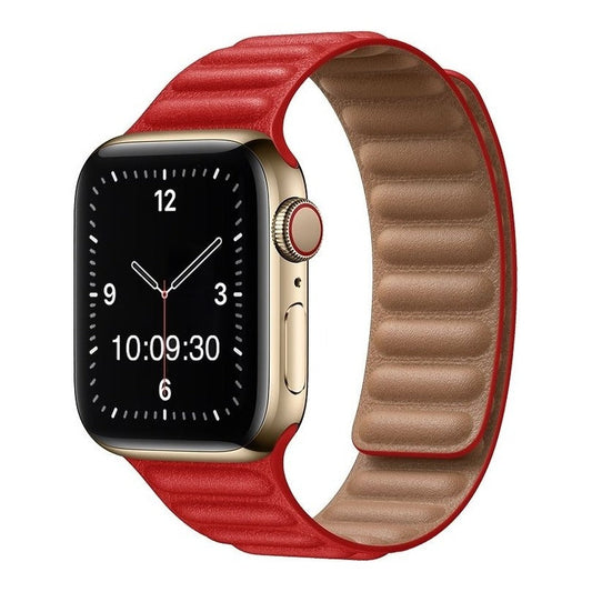 Magnetic Strap Leather Watch Strap