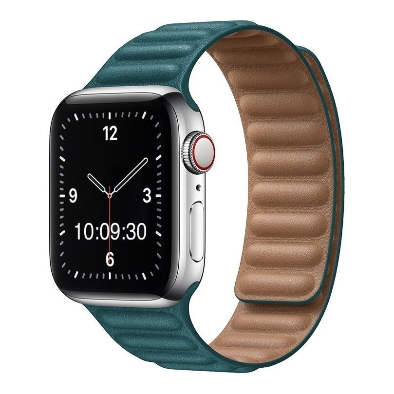 Magnetic Strap Leather Watch Strap