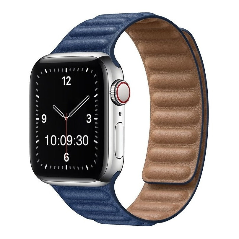 Magnetic Strap Leather Watch Strap