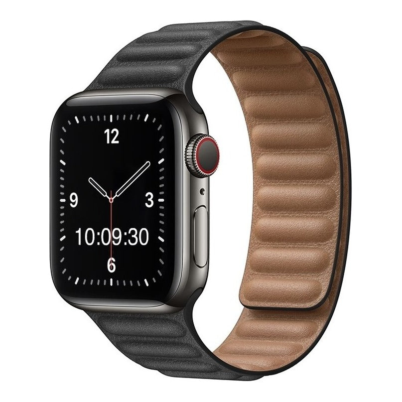 Magnetic Strap Leather Watch Strap