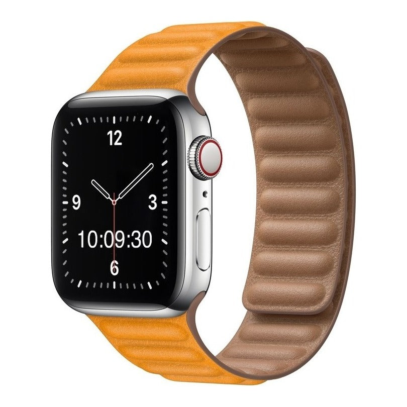 Magnetic Strap Leather Watch Strap