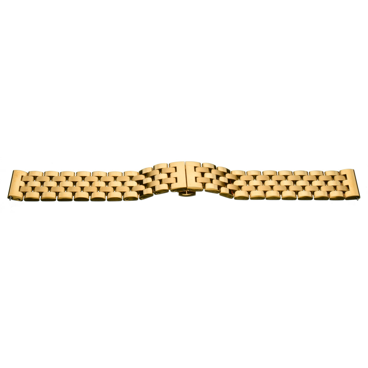 Centre Clasp Fine Link Watch Bracelet