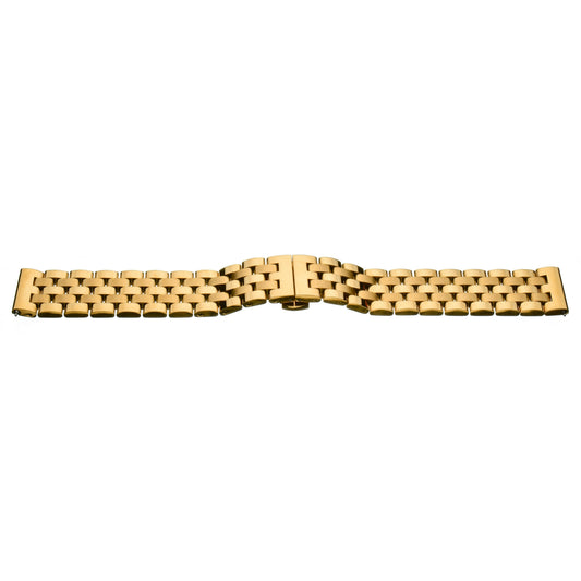 Centre Clasp Fine Link Watch Bracelet