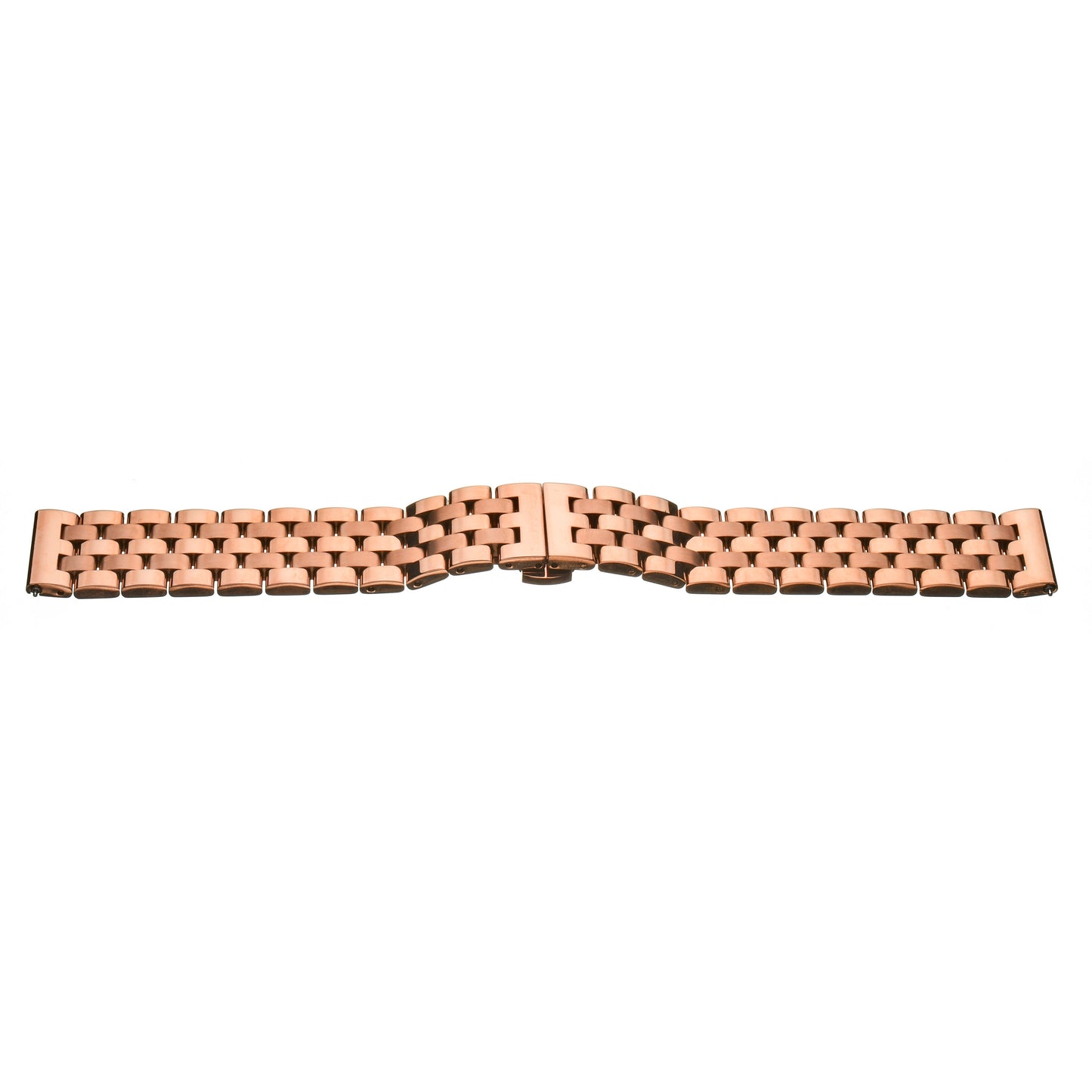 Centre Clasp Fine Link Watch Bracelet