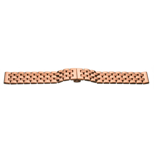 Centre Clasp Fine Link Watch Bracelet