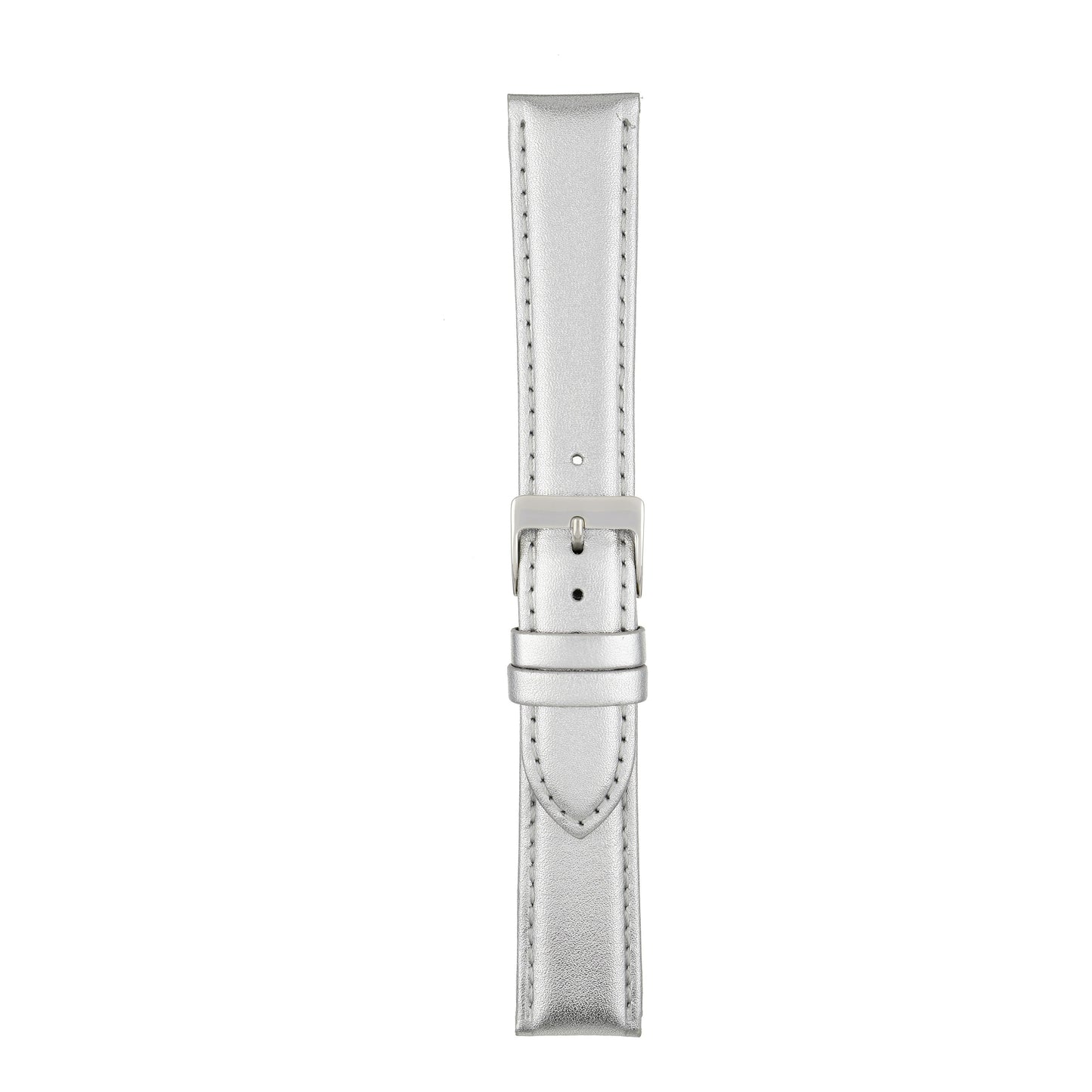 Metallic Colours Leather Watch Strap