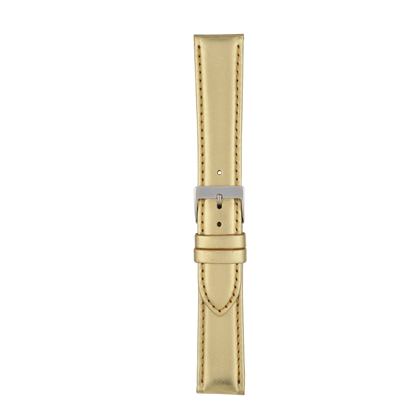 Metallic Colours Leather Watch Strap