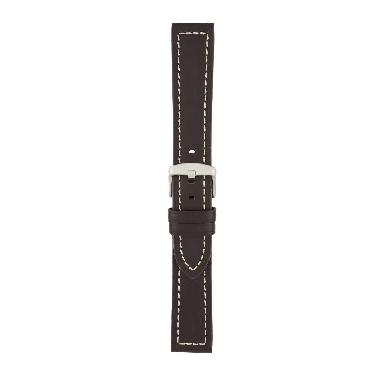 Modern Cut Edge Leather Watch Strap