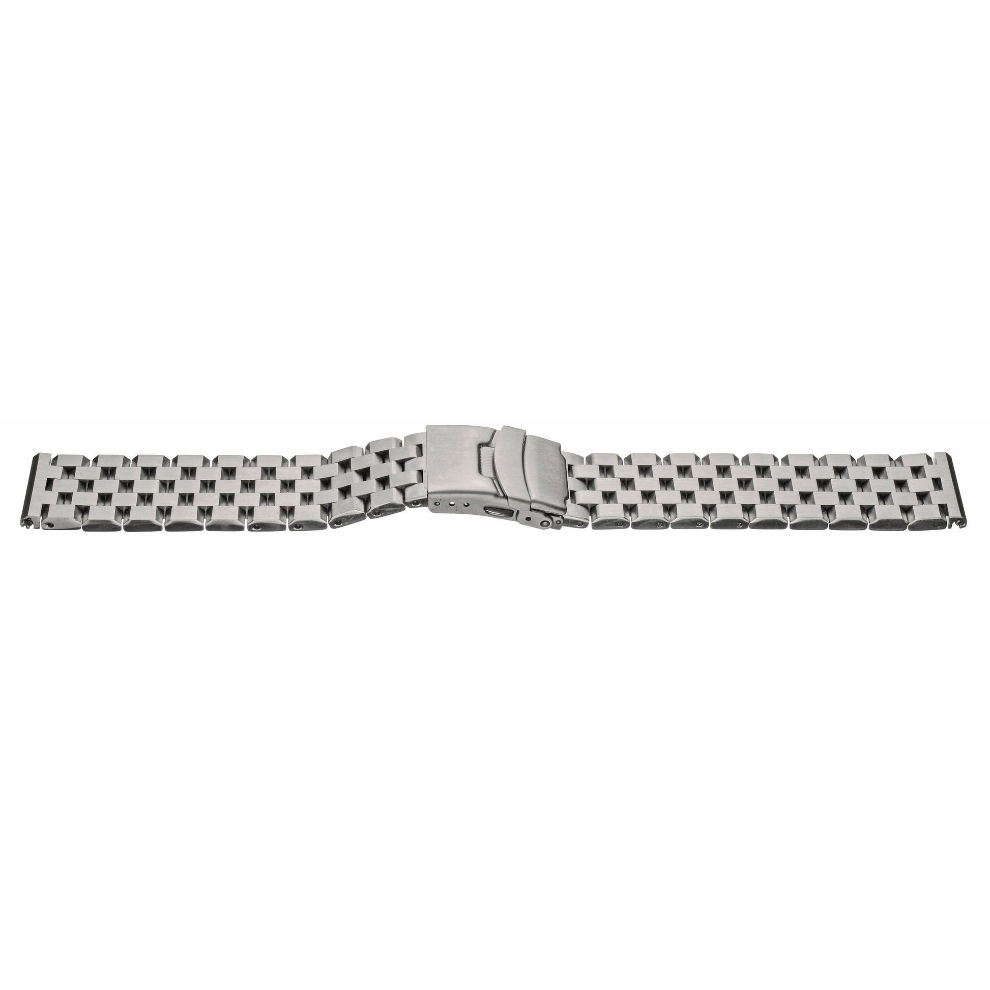Modern Deep Link Safety Clasp Watch Bracelet