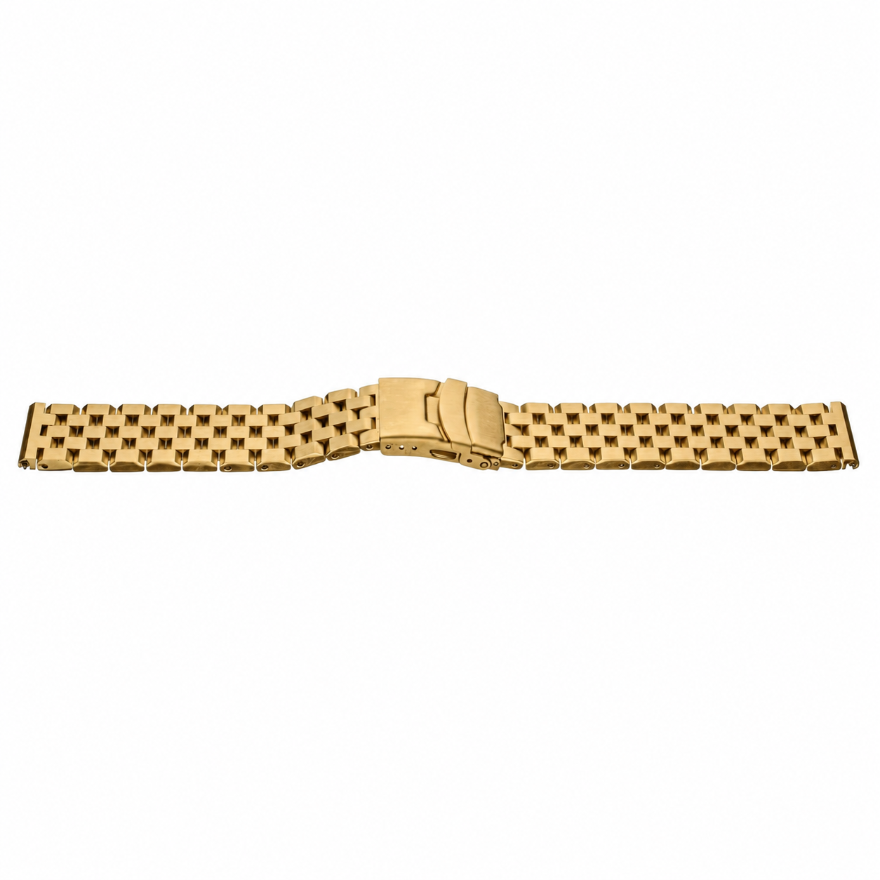 Modern Deep Link Safety Clasp Watch Bracelet