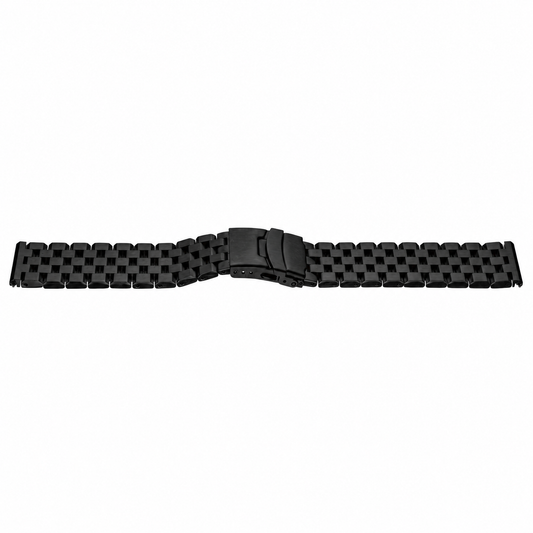Modern Deep Link Safety Clasp Watch Bracelet