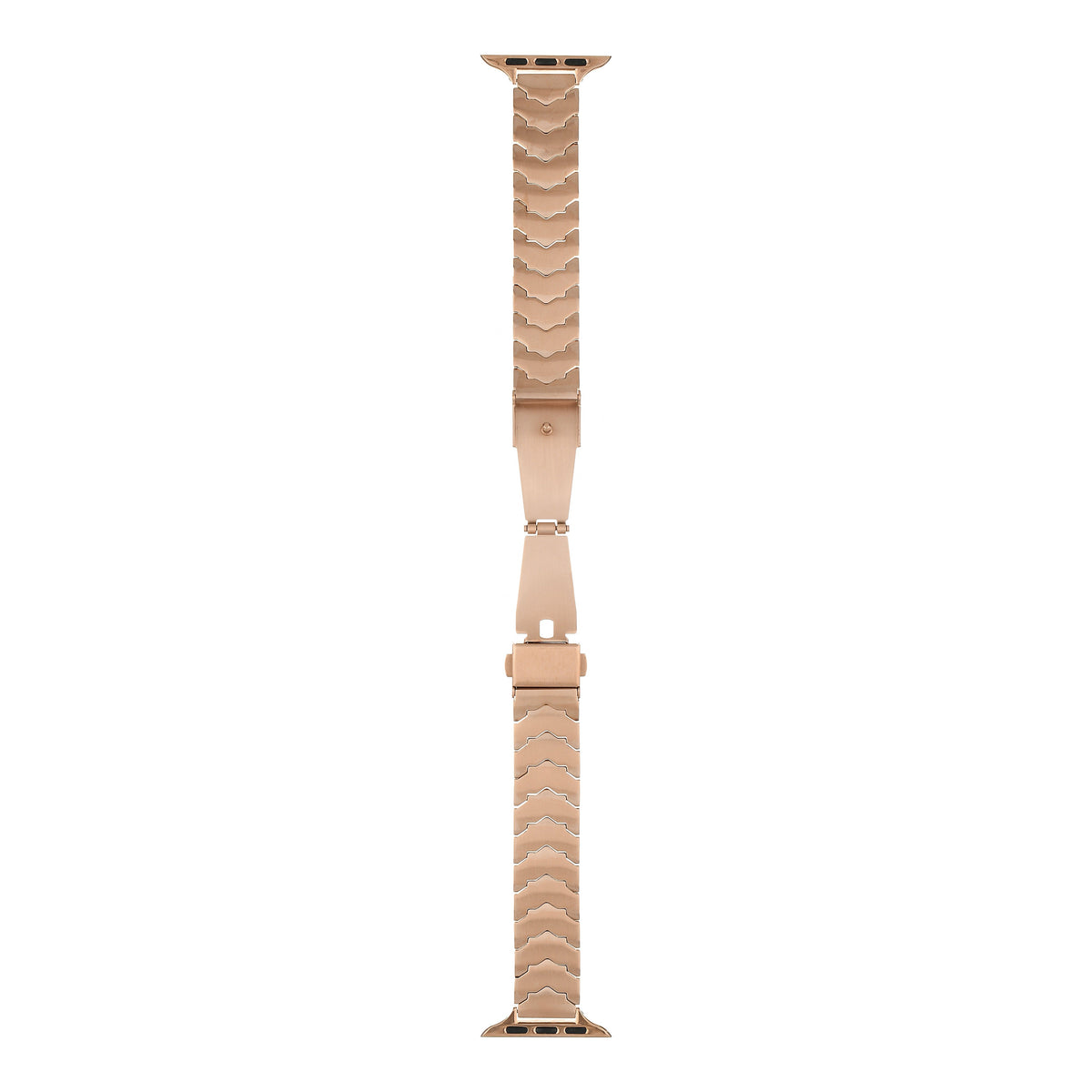 Modern Line Centre Clasp Watch Bracelet