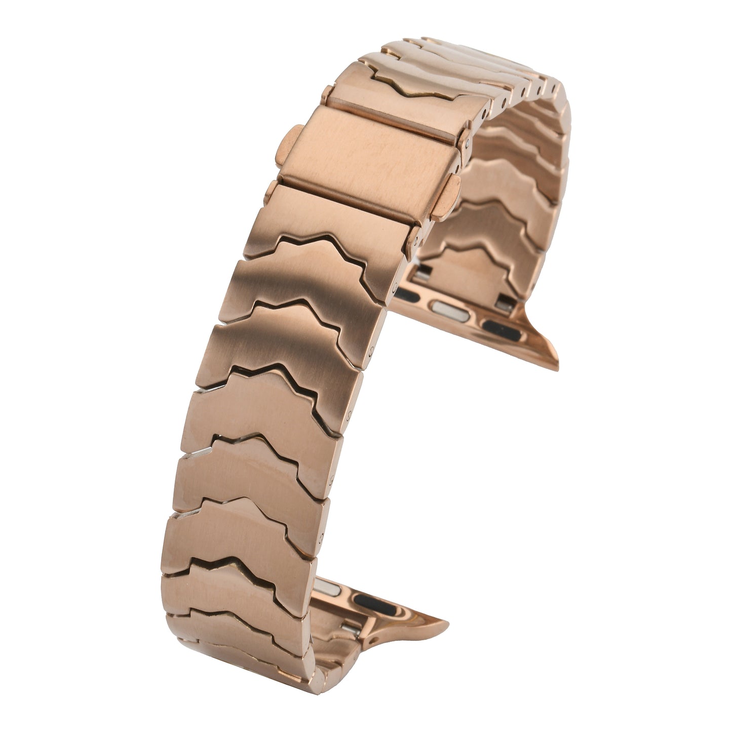 Modern Line Centre Clasp Watch Bracelet