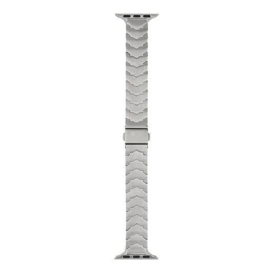 Modern Line Centre Clasp Watch Bracelet