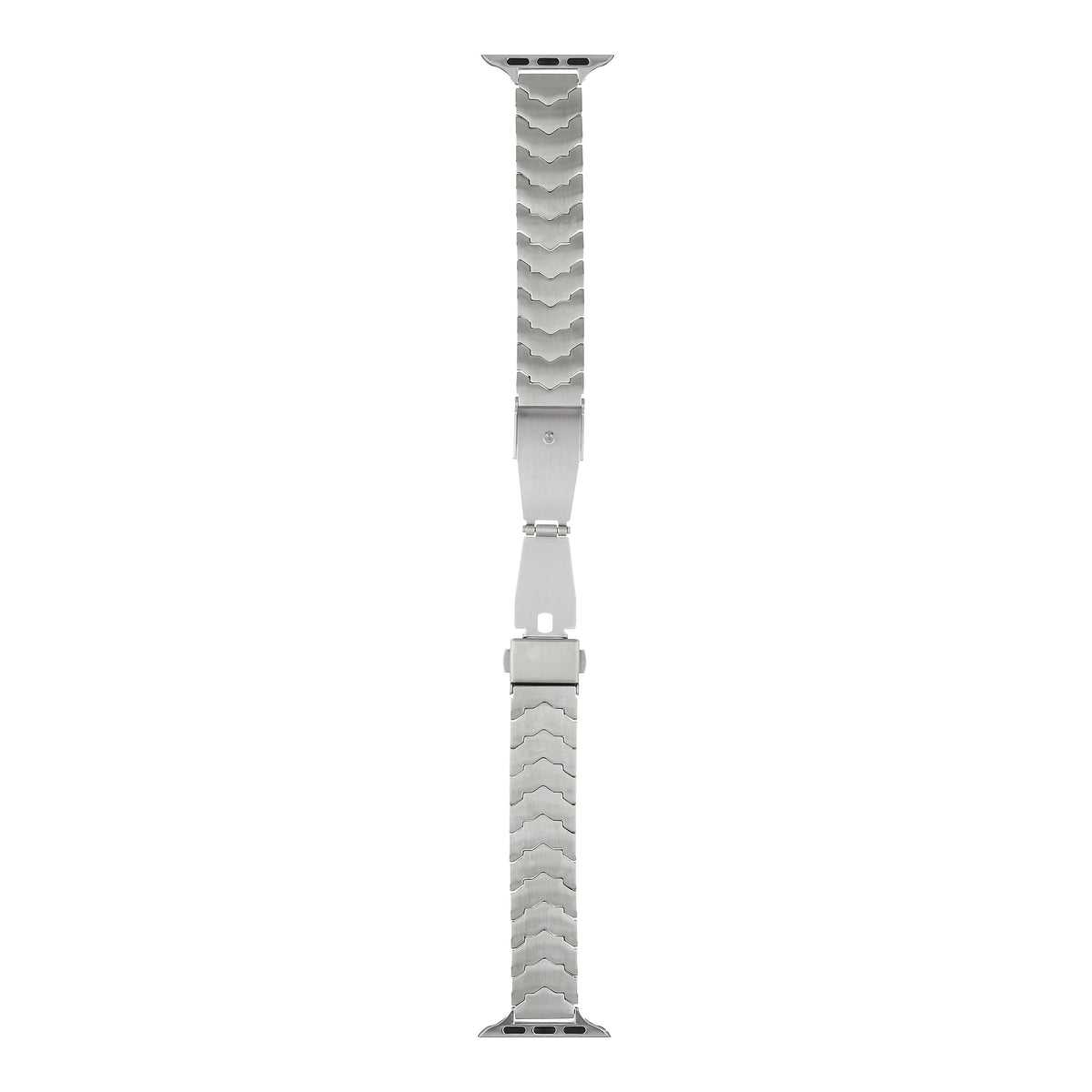 Modern Line Centre Clasp Watch Bracelet