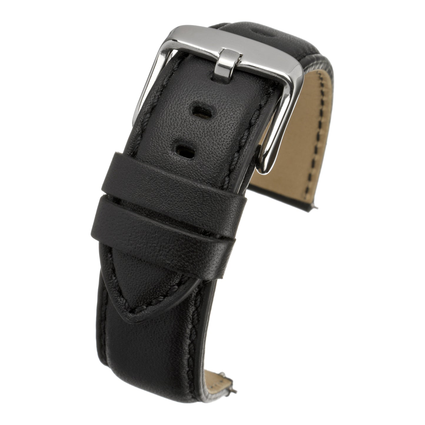Modern Water Resistant Leather Watch Strap