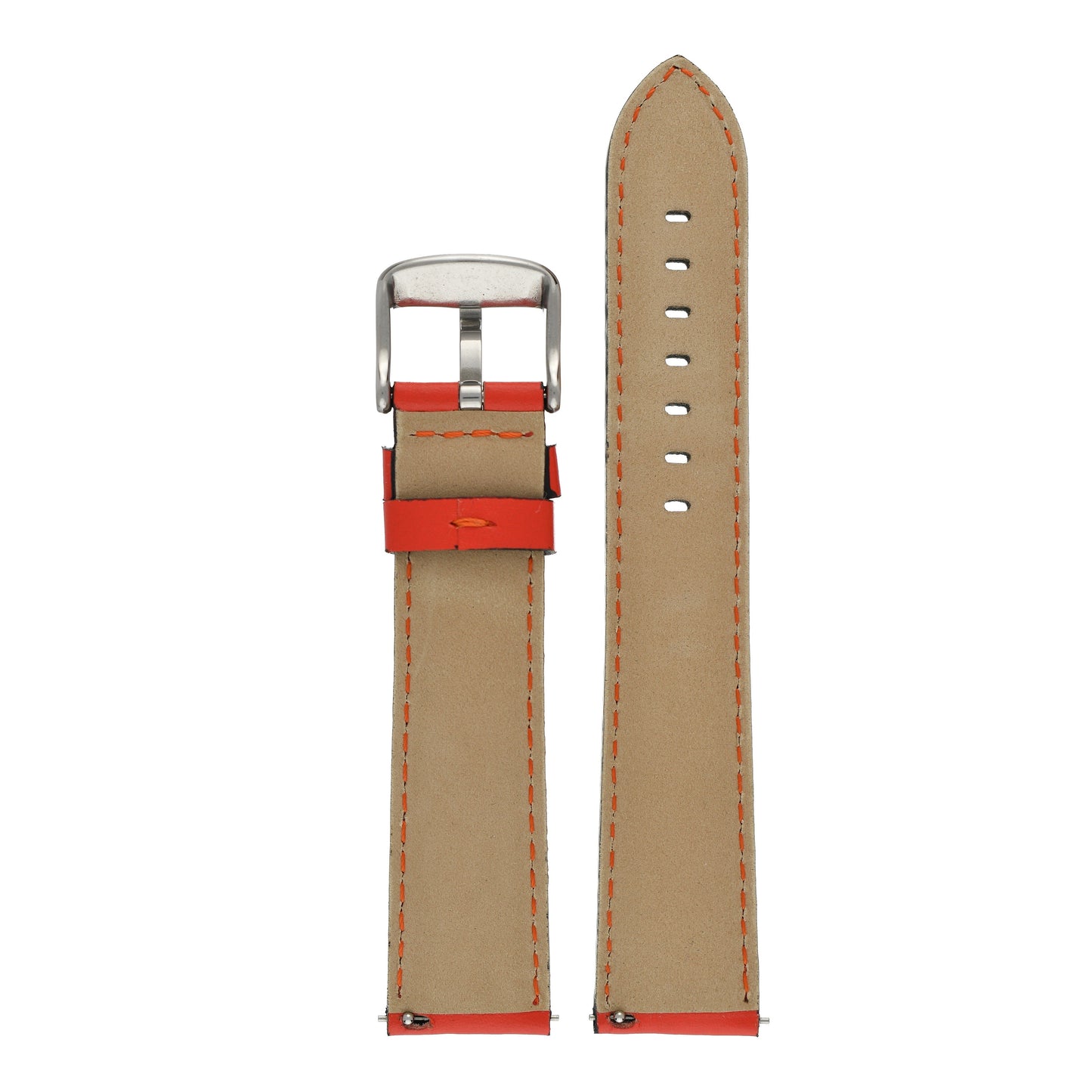 Modern Water Resistant Leather Watch Strap