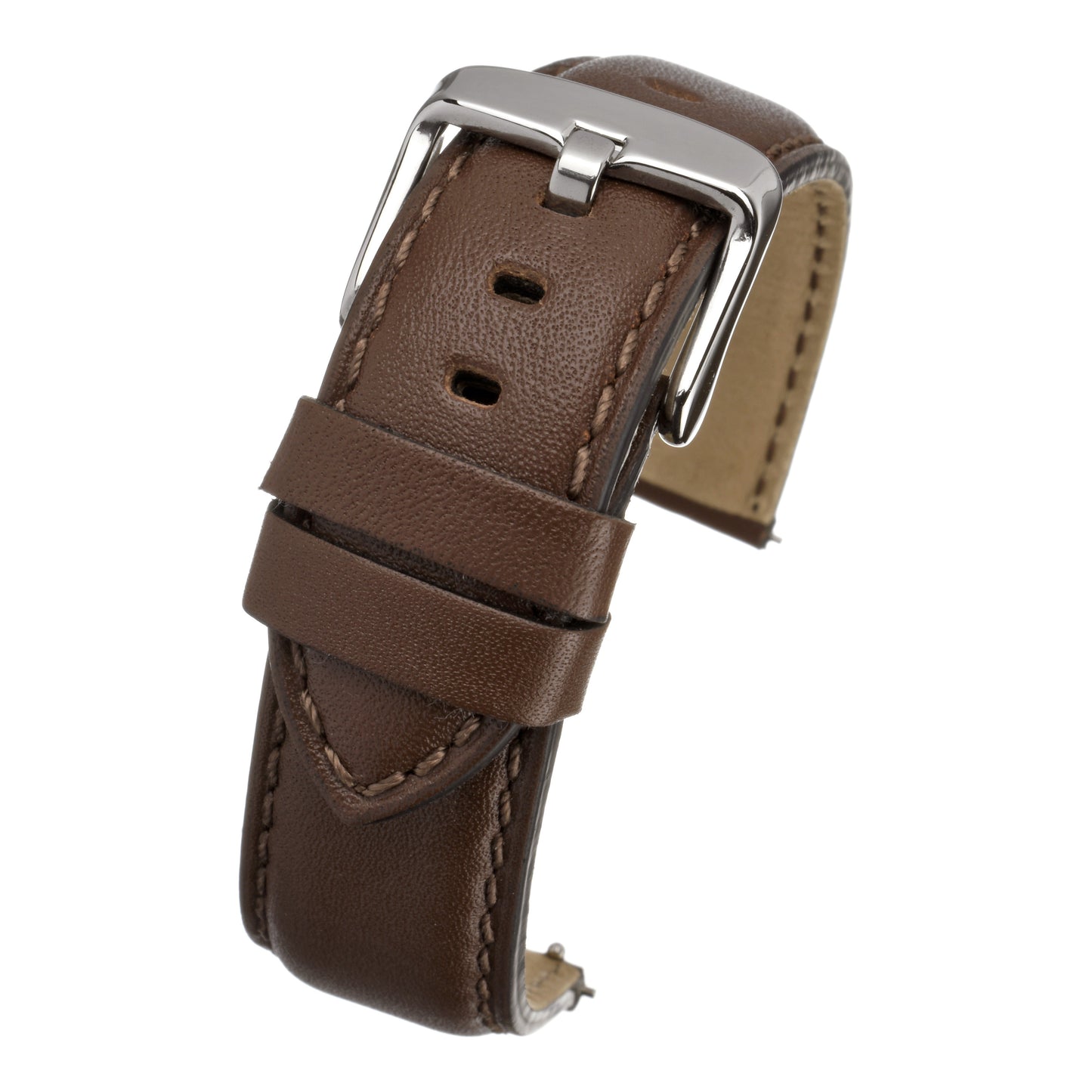 Modern Water Resistant Leather Watch Strap