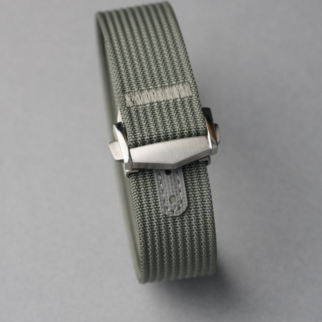 Nylon Strap with FKM Reinforced Notches - Deployant Clasp 18mm-22mm