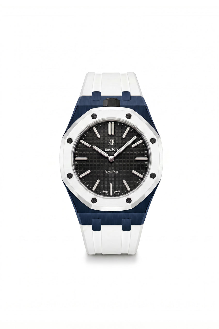 Ocho Negro Royal Pop Rubber Strap
