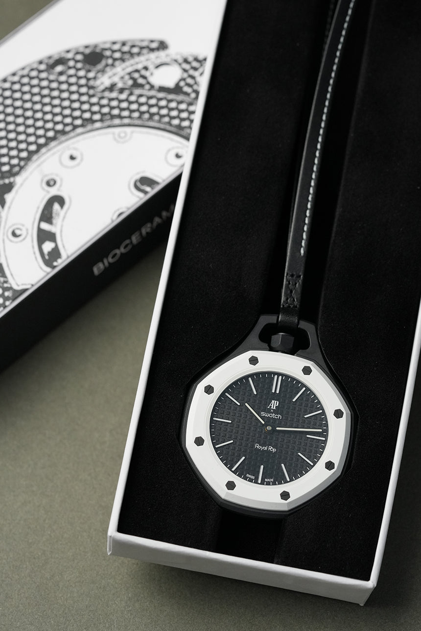 AP x Swatch Royal Pop Watch - OCHO NEGRO