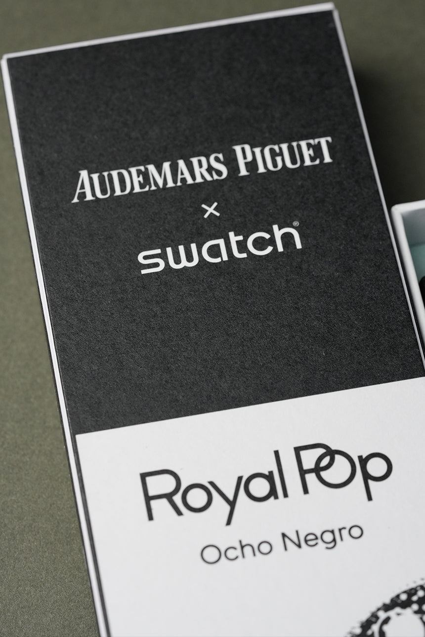 AP x Swatch Royal Pop Watch - OCHO NEGRO