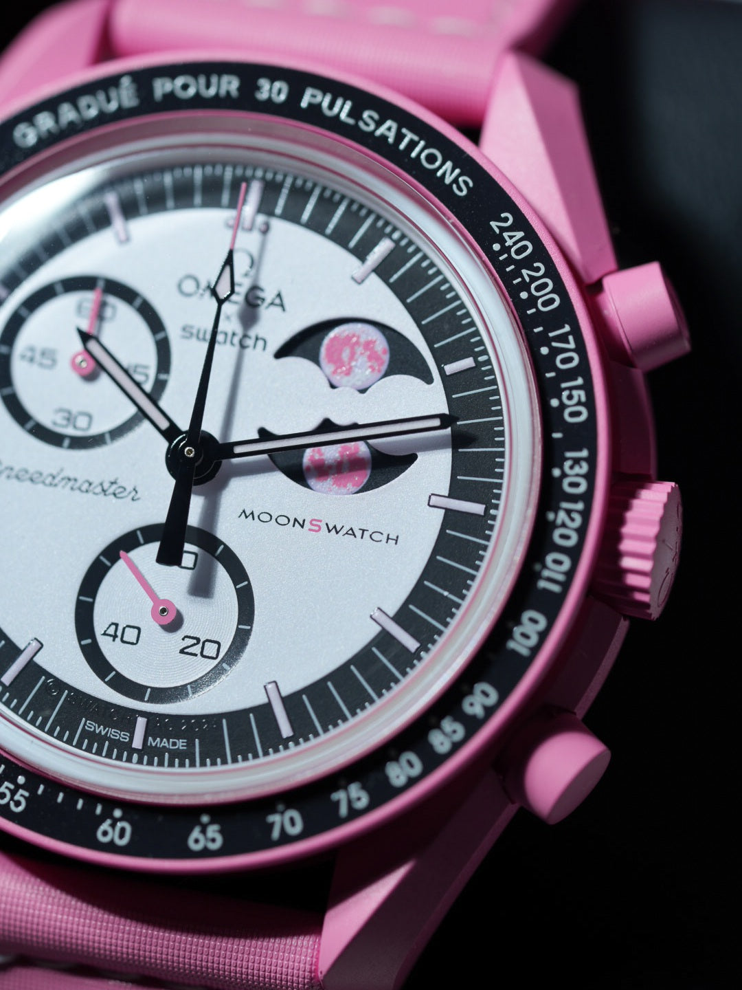 Swatch x OMEGA MoonSwatch Collection: Mission to Pink MoonPhase – MGB ...