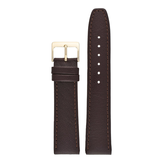 Open Ended Buffalo Leather Watch Strap