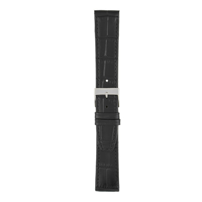Open Ended Crocodile Leather Watch Strap