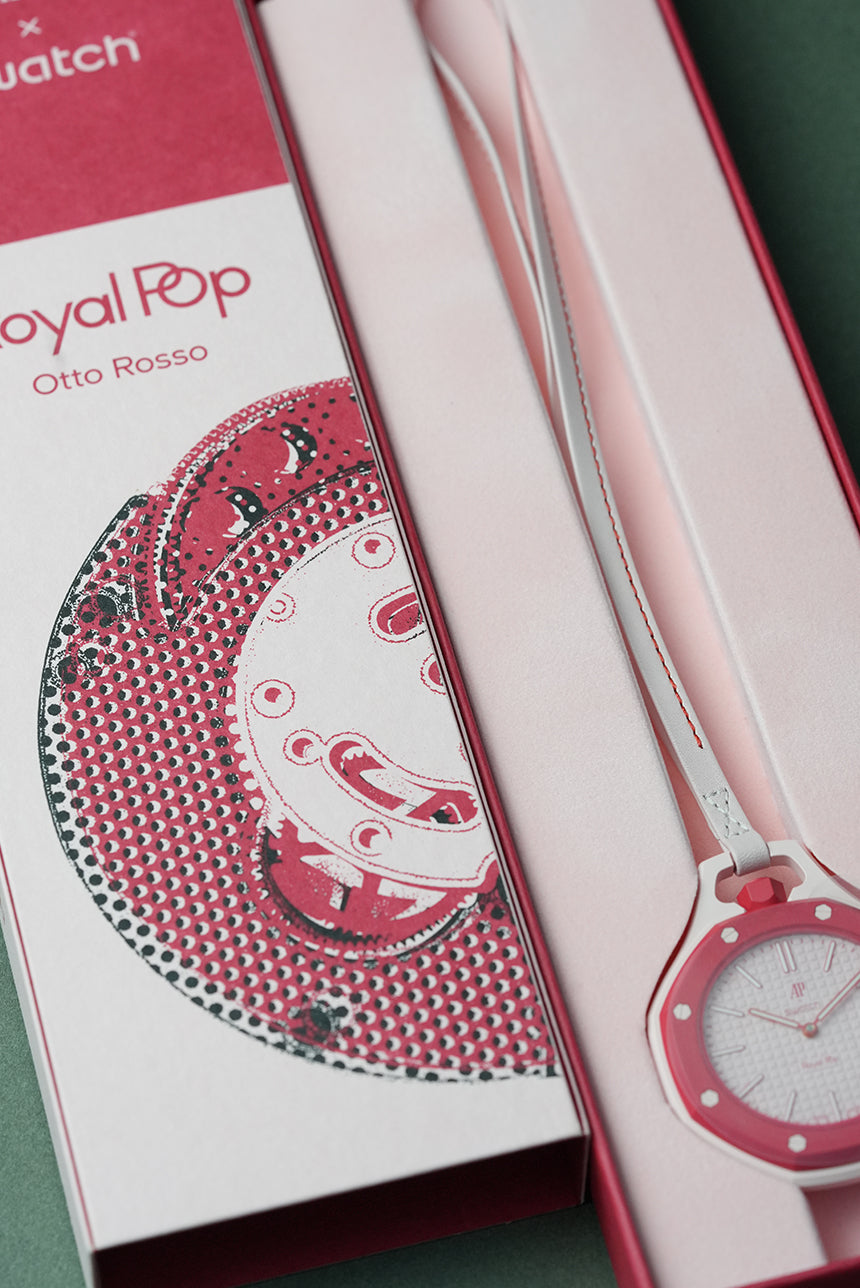 AP x Swatch Royal Pop Watch - OTTO ROSSO