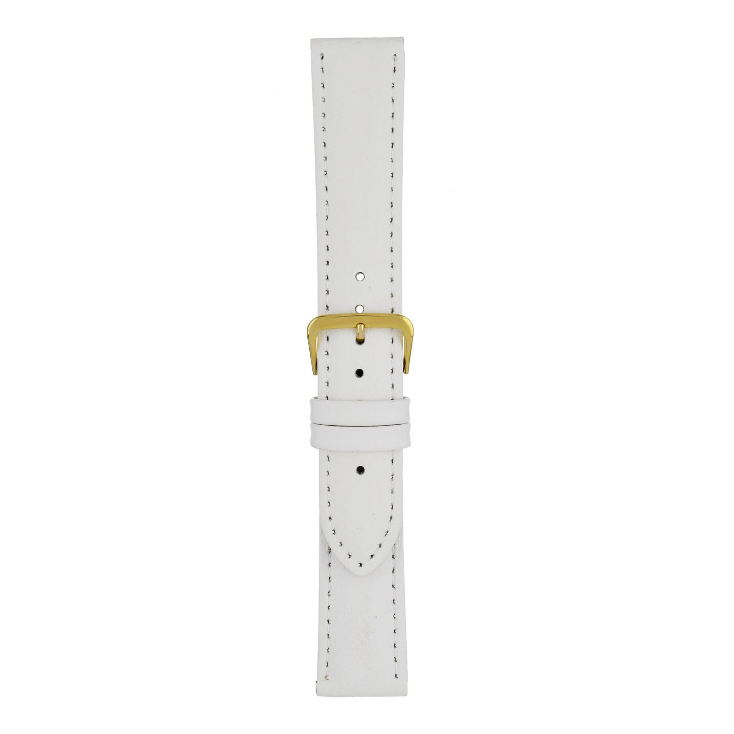 Padded Buffalo Grain Leather Watch Strap (12mm-26mm)