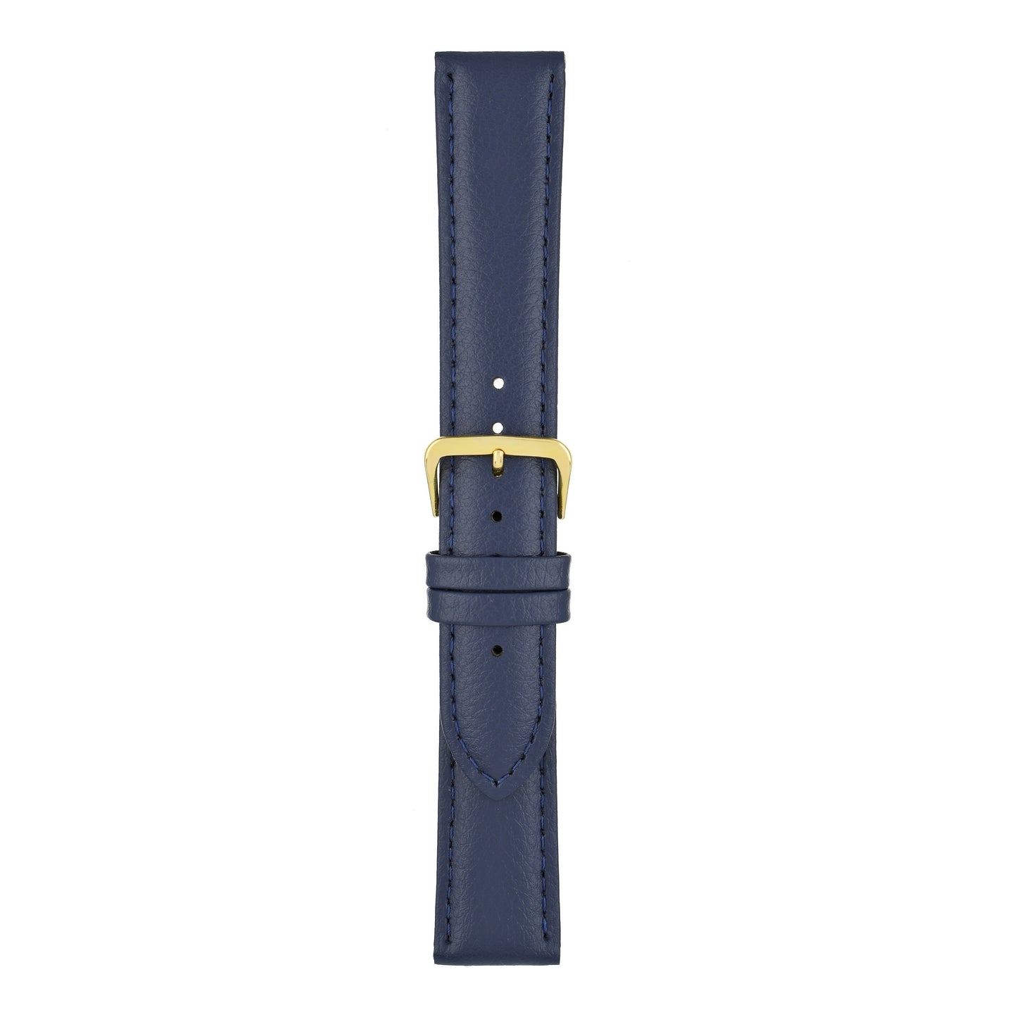 Padded Buffalo Grain Leather Watch Strap (12mm-26mm)