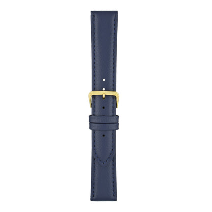 Padded Buffalo Grain Leather Watch Strap (12mm-26mm)